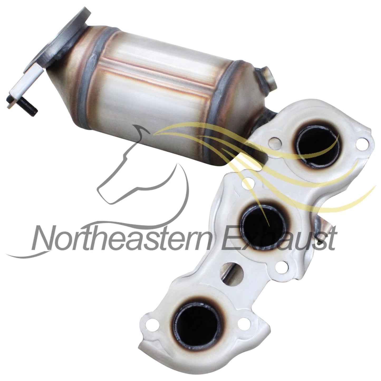 Pair of Manifold and Rear Catalytic Converter for 2002-2003 Lexus ES300 3.0L | 2002-2006 Toyota Camry 3.0L
