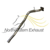 1997-2001 Honda CR-V 2.0L Exhaust Resonator Pipe and Muffler