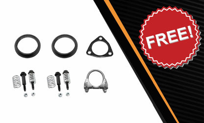 2007-2009 Honda CR-V 2.4L Catalytic and Resonator Pipe Exhaust Kit