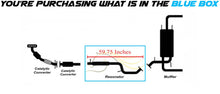 Exhaust Resonator Pipe for 2010-2013 Mazda 3 2.0L |  2010-2012 Mazda 3 2.5L | 2012 Mazda 3 Sport 2.5L