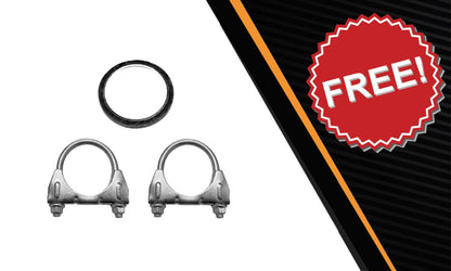 Exhaust Resonator Pipe for 2010-2013 Mazda 3 2.0L |  2010-2012 Mazda 3 2.5L | 2012 Mazda 3 Sport 2.5L