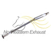 1996-2000 Honda Civic 1.6L Exhaust Resonator Pipe Assembly