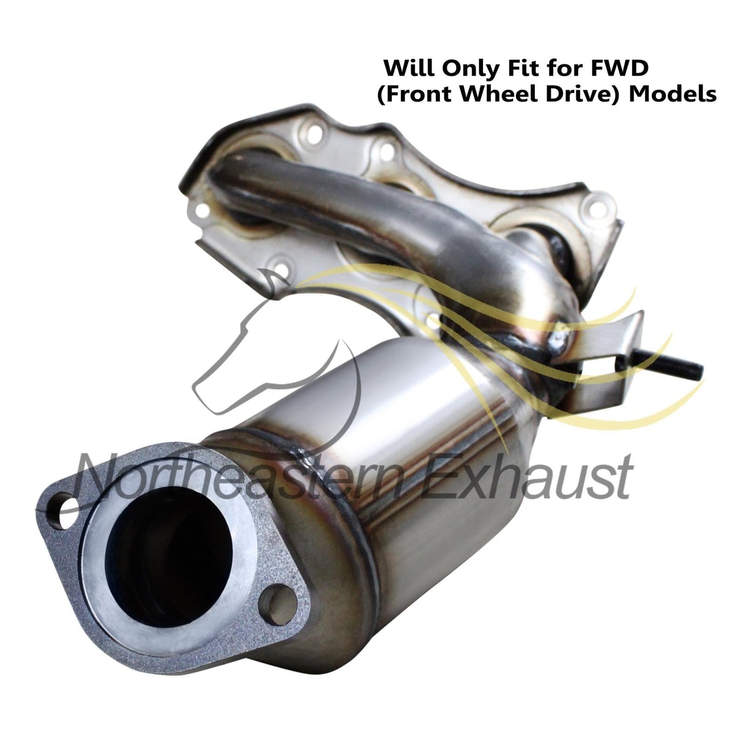 2007-2010 Toyota Sienna 3.5L Front Passenger-side Manifold Catalytic Converter - EPA Approved