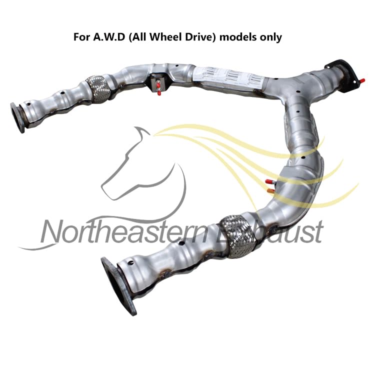 2009-2010 Infiniti M35 3.5L Exhaust Y-Pipe - Front