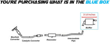 2012-2017 Toyota Camry 2.5L Rear Exhaust Muffler