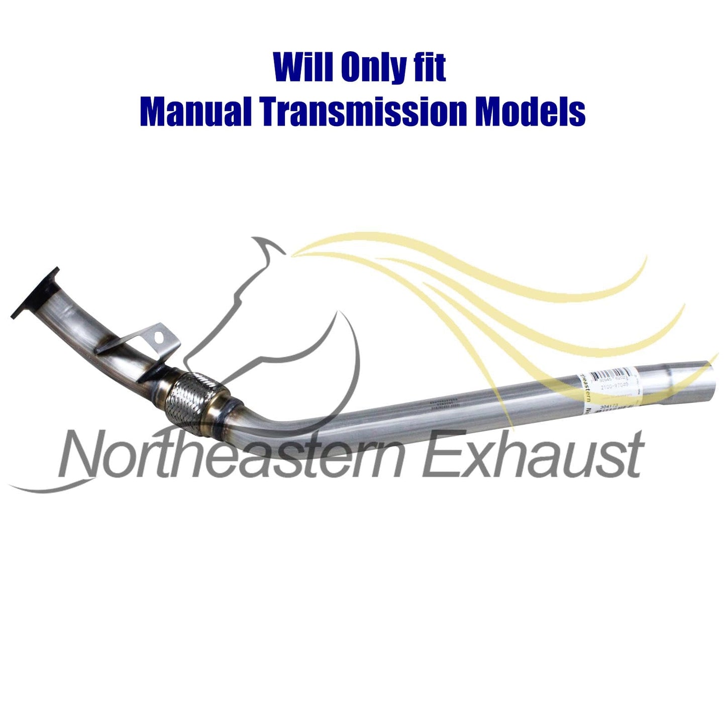 2002-2003 Audi A4 Quattro 1.8L Front Exhaust Flex Pipe - For models with Manual Transmission