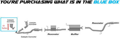 Driver-side Catalytic Converter for 2013-2019 Nissan Pathfinder | 2011-2015 Nissan Quest | 3.5L