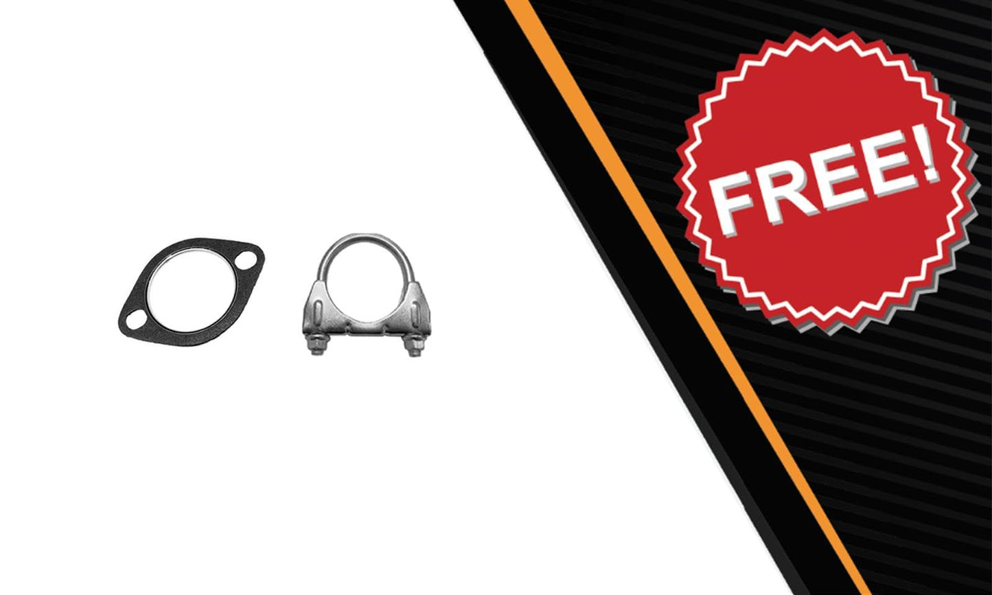 Northeastern Exhaust | Stainless Steel EPA-Approved Rear Catalytic Compatible for 2004-2012 Mitsubishi Galant 2.4L | Free Gasket and Clamp Included | Automotive Replacement Part