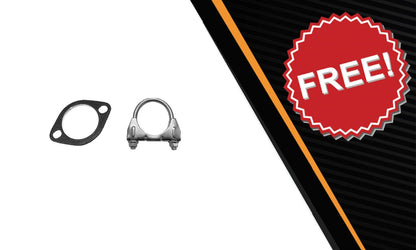 Northeastern Exhaust | Stainless Steel EPA-Approved Rear Catalytic Compatible for 2004-2012 Mitsubishi Galant 2.4L | Free Gasket and Clamp Included | Automotive Replacement Part