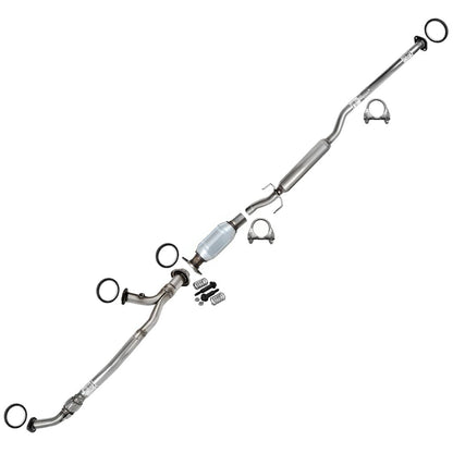 2007-2010 Toyota Sienna 3.5L Y Pipe, Catalytic Converter and Resonator - For FWD