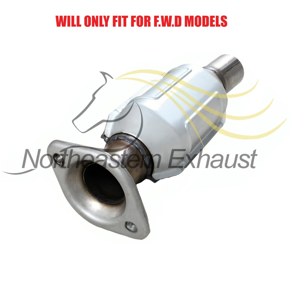2007-2010 Toyota Sienna 3.5L Y Pipe, Catalytic Converter and Resonator - For FWD