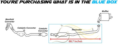 2000-2004 Toyota Avalon 3.0L Exhaust Resonator Pipe