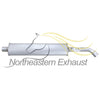 2004-2011 Saab 9-3 2.0L Exhaust Resonator Pipe