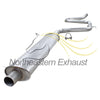 2004-2011 Saab 9-3 2.0L Exhaust Resonator Pipe