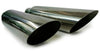1987-2002 Chevrolet Silverado/C/K 1500 and 2500 Dual 2.5'' Mandrel-Bent Exhaust Pipe with Angle Cut Tips for Gas Models