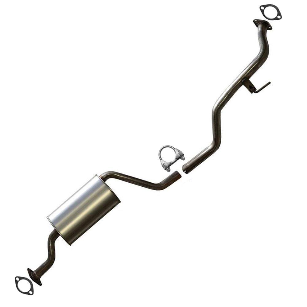Northeastern Exhaust | Stainless Steel Direct Fit Exhaust Resonator Pipe Compatible for 2003-2007 Nissan Murano 3.5L | Free Gaskets and Clamp Included | Automotive Replacement Part