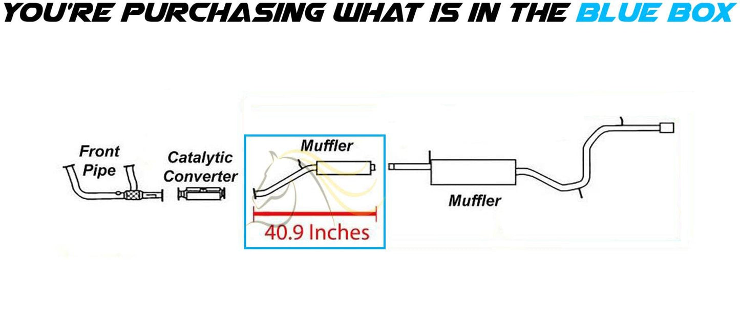 2002-2004 Honda Odyssey 3.5L Exhaust Muffler