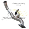 Front Exhaust Pipe for 2011-2020 Chrysler/Dodge/Ram/Volkswagen 3.6L models