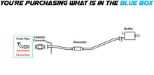 Front Exhaust Pipe for 1999-2001 Kia Sephia | 2000-2004 Kia Spectra | 1.8L