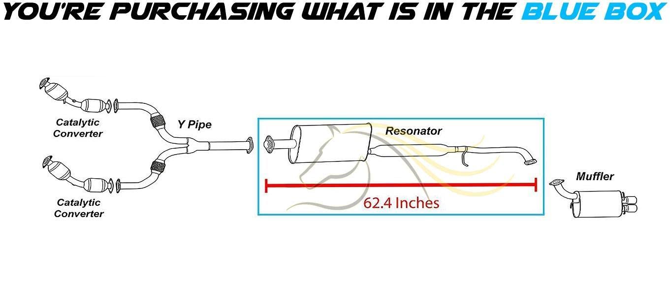 2003-2004 Infiniti G35 3.5L Resonator Pipe - RWD SEDAN