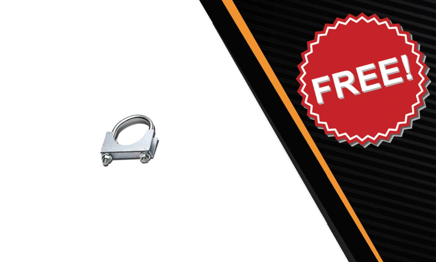 Northeastern Exhaust | Stainless Steel Resonator Compatible for 2007-2011 Dodge Nitro 3.7L | 2008-2012 Jeep Liberty 3.7L | Free Clamp Included | Automotive Replacement Part