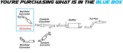Passenger-side Catalytic Converter for 2003-2009 Toyota 4Runner | 2007-2009 FJ Cruiser | 2005-2008 Tacoma | 2005-2006 Tundra | 4.0L
