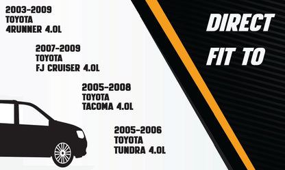 Passenger-side Catalytic Converter for 2003-2009 Toyota 4Runner | 2007-2009 FJ Cruiser | 2005-2008 Tacoma | 2005-2006 Tundra | 4.0L