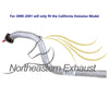 2000-2006 Nissan Sentra 1.8L Exhaust Resonator Pipe & Muffler