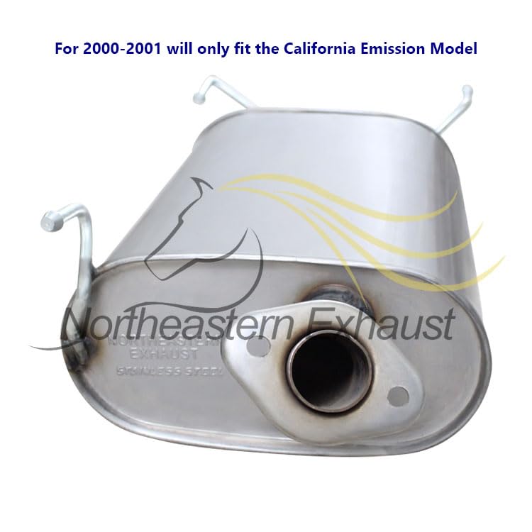 2000-2006 Nissan Sentra 1.8L Resonator Pipe & Muffler Exhaust Kit