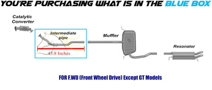 1998-2005 Volkswagen Passat 1.8L Intermediate Flex Pipe - FWD | For Automatic Transmission