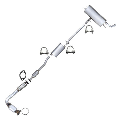 2015-2017 Chevrolet Equinox 2.4L Front & Rear Catalytic Converter, Mufflers and Pipe