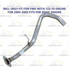 2005-2008 Pontiac Vibe and Toyota Matrix 1.8L Exhaust Pipe