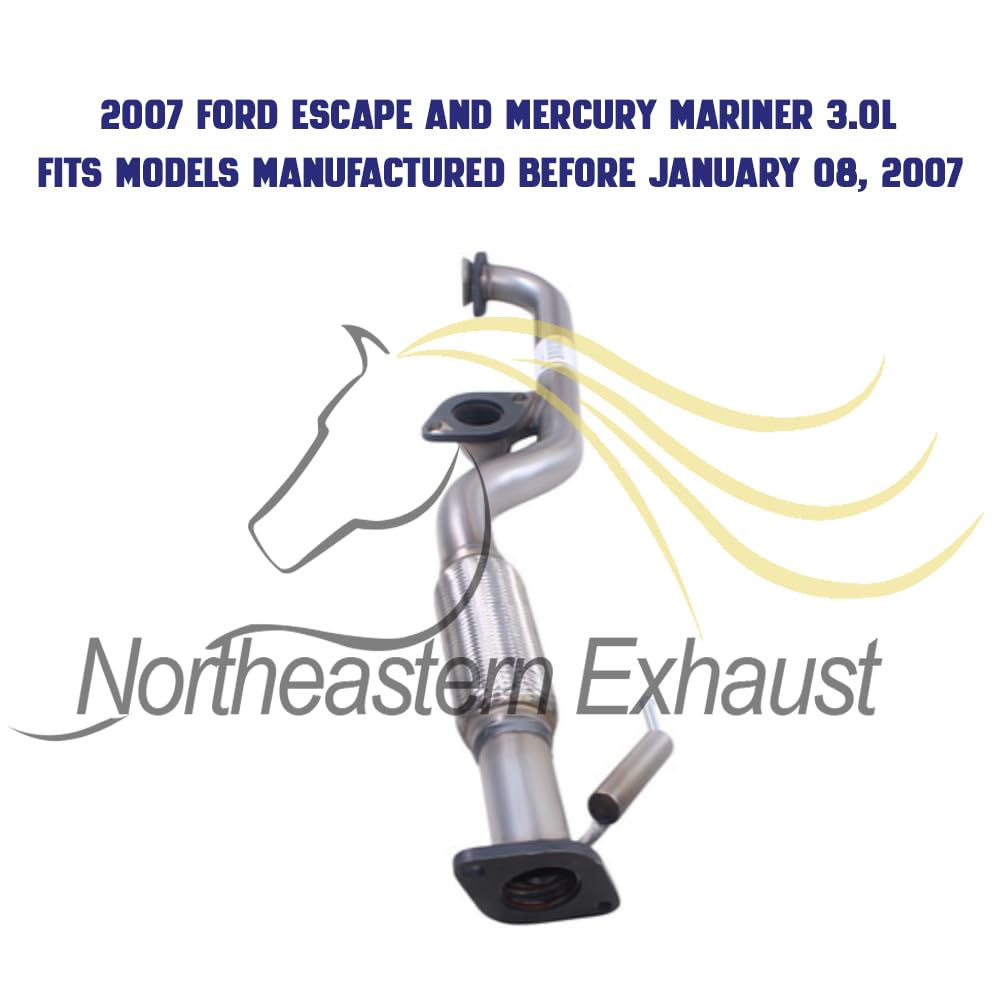 2001-2006 Mazda Tribute 3.0L Exhaust Front Flex Pipe
