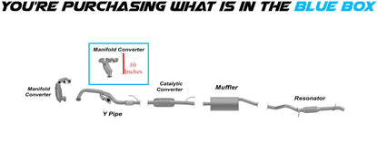 2001-2006 Ford Escape | 2001-2006 Mazda Tribute | 2001 Tribute | 2005-2008 Mariner 3.0L Firewall Side Manifold Catalytic