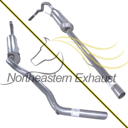2006-2008 Dodge Ram 1500 3.7L 4.7L Exhaust Pipes and Muffler | 140.5" Wheelbase