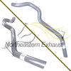 2006-2008 Dodge Ram 1500 3.7L 4.7L Exhaust Pipes and Muffler | 140.5" Wheelbase