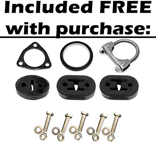 1997-2001 Honda CR-V 2.0L Exhaust Resonator Pipe and Muffler