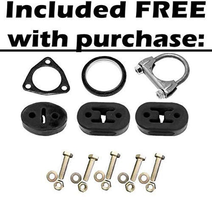 1997-2001 Honda CR-V 2.0L Exhaust Resonator Pipe and Muffler