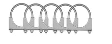 Universal 3" Inch Exhaust Clamp