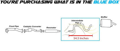 Exhaust Pipe for 2006-2011 Chevrolet Impala | 2006-2007 Monte Carlo | 3.5L