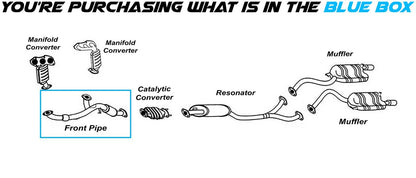 2007-2012 Hyundai Veracruz 3.8L Exhaust Pipe