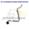 2008-2011 Subaru Impreza 2.5L Exhaust Resonator Pipe | For Hatchback with Naturally Aspirated Engine