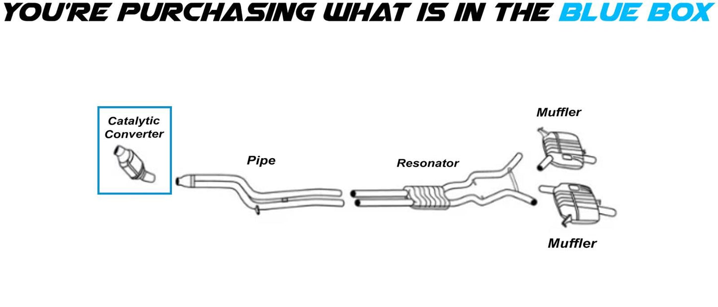 Catalytic Converter for 2010-2014 BMW 3.0L models