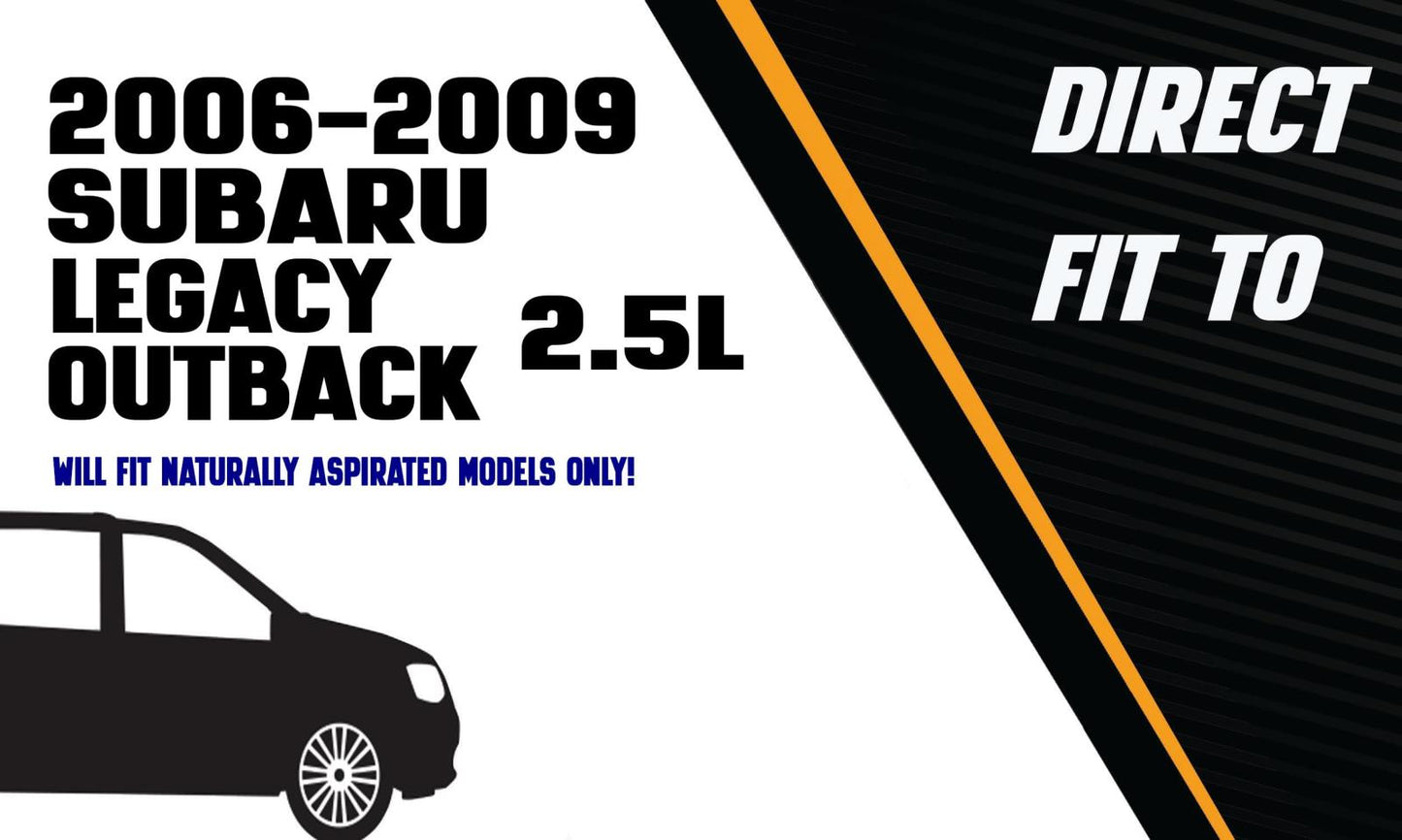 2006-2009 Subaru Legacy & Outback 2.5L Exhaust Resonator Y-Pipe
