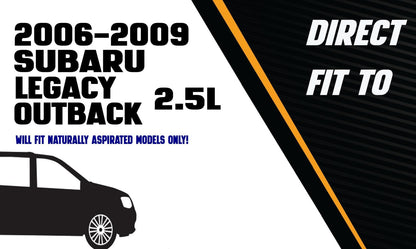 2006-2009 Subaru Legacy & Outback 2.5L Exhaust Resonator Y-Pipe