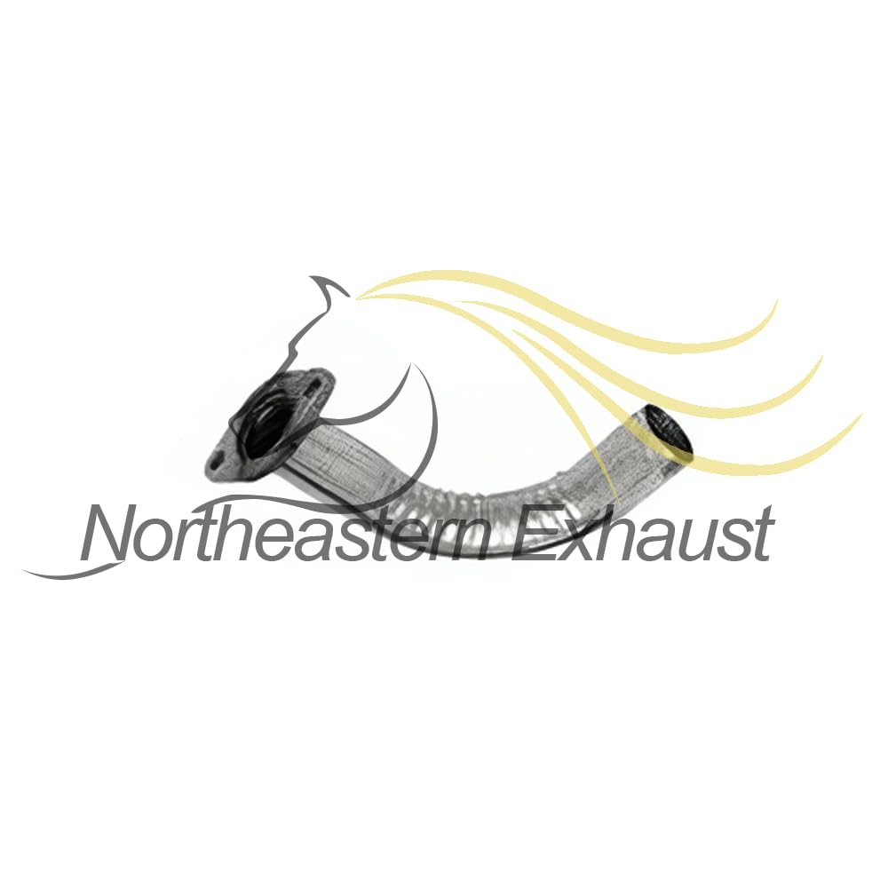 Northeastern Exhaust | Stainless Steel Resonator, Exhaust Pipes & Muffler Exhaust System Kit Compatible for 2004-2005 Chevrolet Classic 2.2L | 1997-1999 Malibu 2.4L | 1997-2003 Malibu 3.1L | 1997-99 Oldsmobile Cutlass 3.1L | Free Gaskets & Clamps Included