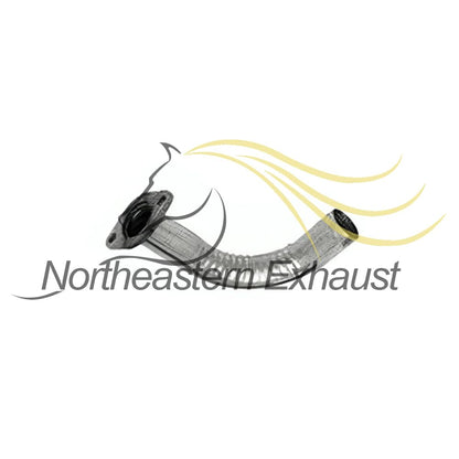 Northeastern Exhaust | Stainless Steel Resonator, Exhaust Pipes & Muffler Exhaust System Kit Compatible for 2004-2005 Chevrolet Classic 2.2L | 1997-1999 Malibu 2.4L | 1997-2003 Malibu 3.1L | 1997-99 Oldsmobile Cutlass 3.1L | Free Gaskets & Clamps Included