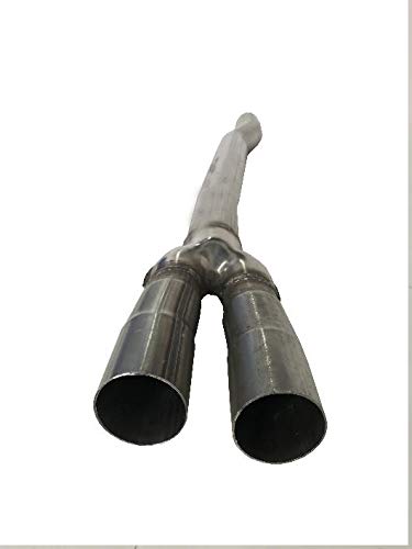 Northeastern Exhaust | Stainless Steel Resonator Muffler with Hangers Exhaust Compatible for 2005-2010 Chrysler 300 2.7L 3.5L