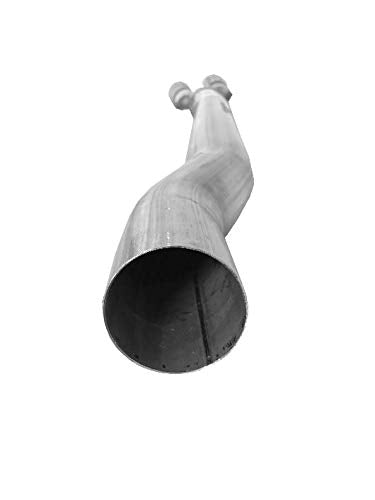Northeastern Exhaust | Stainless Steel Resonator Muffler with Hangers Exhaust Compatible for 2005-2010 Chrysler 300 2.7L 3.5L