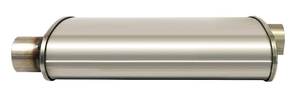 Northeastern Exhaust | Stainless Steel Resonator Muffler with Hangers Exhaust Compatible for 2005-2010 Chrysler 300 2.7L 3.5L